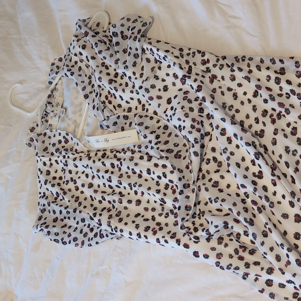 Size small, wrap dress